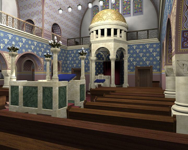 Rekonstruktion der orthodoxen Synagoge Darmstadt