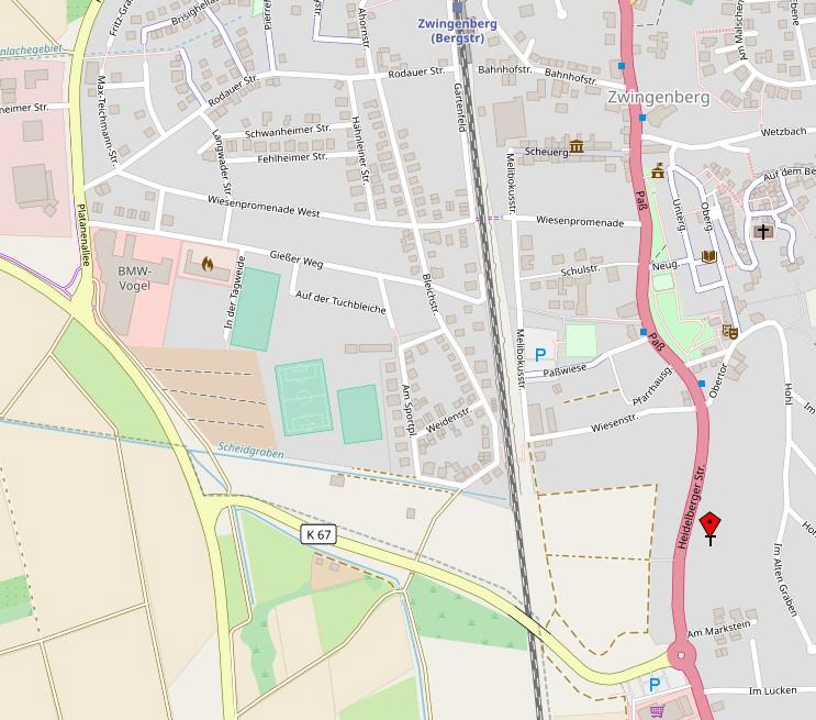 Daten von OpenStreetMap