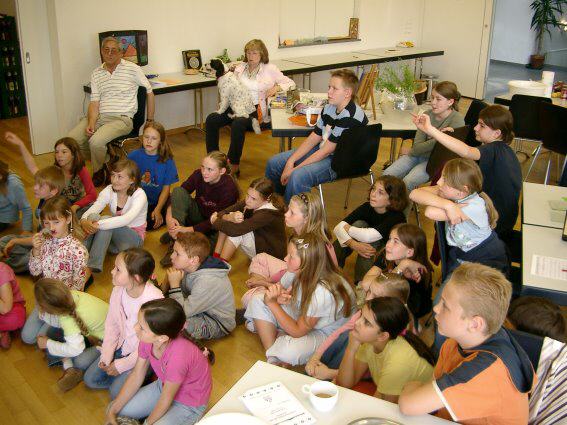 Die Kinder wussten Bescheid!